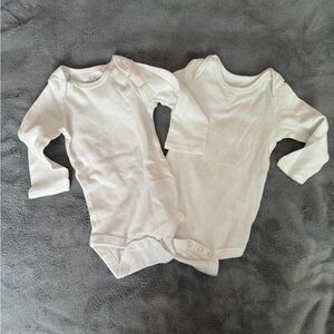 Set of Two Long Sleeve Onesies - Like New!